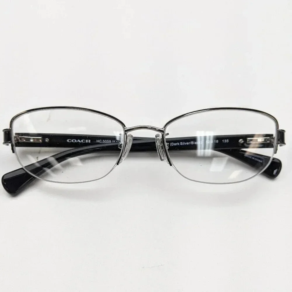 🕶️ Coach KACEY HC5059-9017 Semi Rimless Eyeglasses 52/18-135 / JLE127🕶️